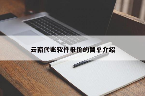 云南代账软件报价的简单介绍