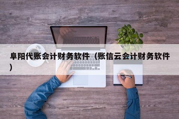 阜阳代账会计财务软件（账信云会计财务软件）