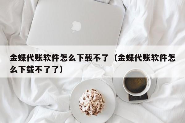 金蝶代账软件怎么下载不了（金蝶代账软件怎么下载不了了）