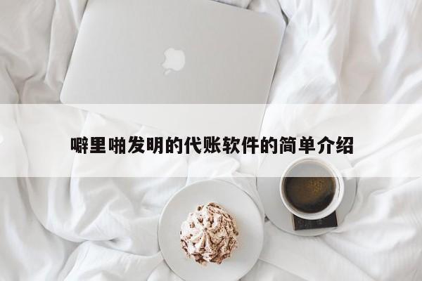 噼里啪发明的代账软件的简单介绍