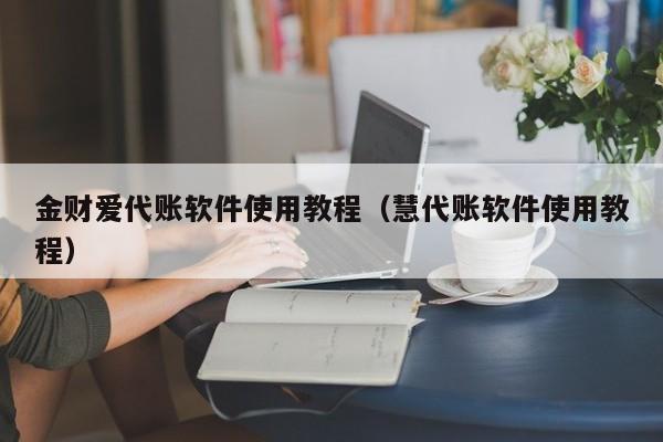 金财爱代账软件使用教程（慧代账软件使用教程）