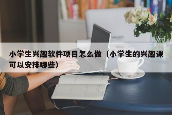 小学生兴趣软件项目怎么做（小学生的兴趣课可以安排哪些）