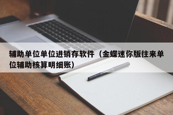 辅助单位单位进销存软件（金蝶迷你版往来单位辅助核算明细账）