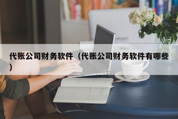 代账公司财务软件（代账公司财务软件有哪些）