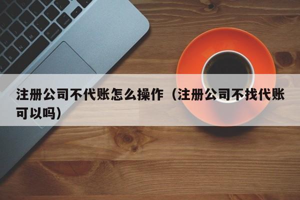 注册公司不代账怎么操作（注册公司不找代账可以吗）