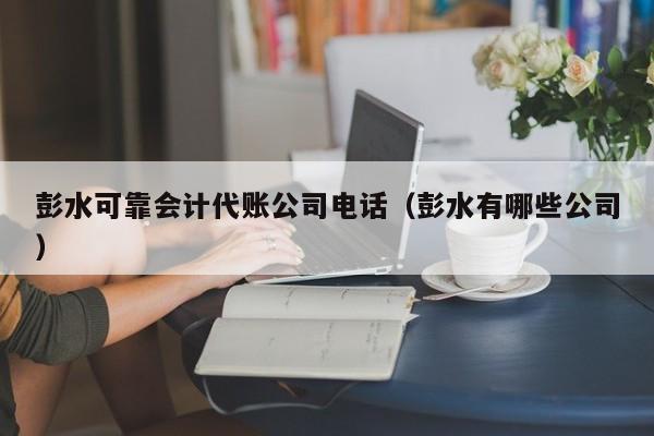 彭水可靠会计代账公司电话（彭水有哪些公司）