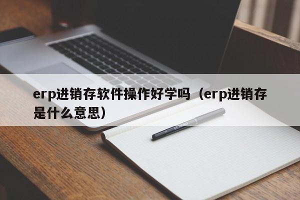 erp进销存软件操作好学吗（erp进销存是什么意思）