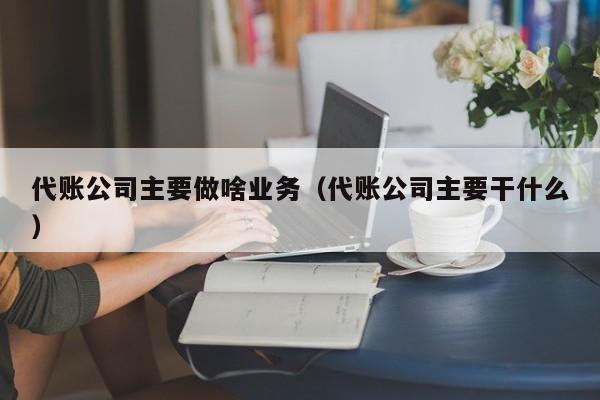 代账公司主要做啥业务（代账公司主要干什么）